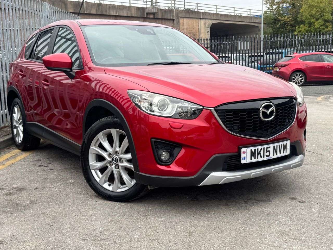 A 2015 MAZDA CX-5 2.2 SKYACTIV-D Sport Nav SUV 5dr Diesel Auto 4WD Euro 6 (s/s) (175 ps) SERV A 2015 MAZDA CX-5 2.2 SKYACTIV-D Sport Nav SUV 5dr Diesel Auto 4WD Euro 6 (s/s) (175 ps) SERV