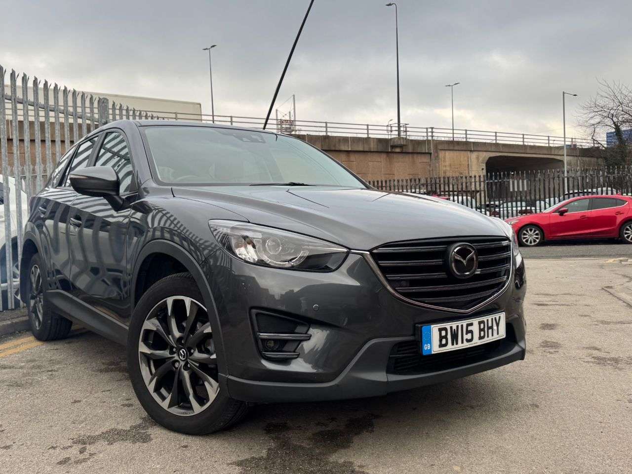 A 2015 MAZDA CX-5 2.2 SKYACTIV-D Sport Nav SUV 5dr Diesel Auto 4WD Euro 6 (s/s) (175 ps) 8 SE A 2015 MAZDA CX-5 2.2 SKYACTIV-D Sport Nav SUV 5dr Diesel Auto 4WD Euro 6 (s/s) (175 ps) 8 SE