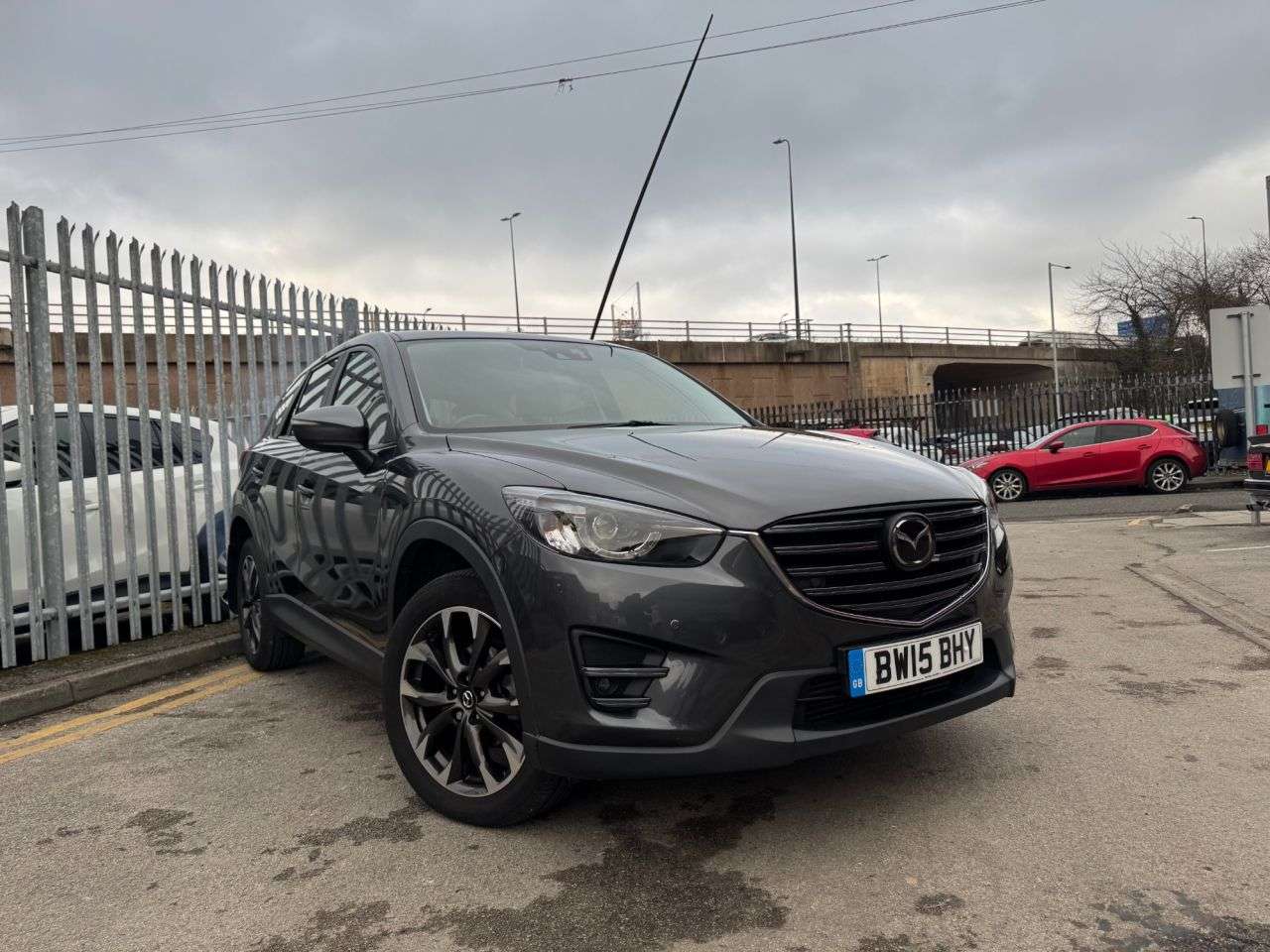 A 2015 MAZDA CX-5 2.2 SKYACTIV-D Sport Nav SUV 5dr Diesel Auto 4WD Euro 6 (s/s) (175 ps) 8 SE A 2015 MAZDA CX-5 2.2 SKYACTIV-D Sport Nav SUV 5dr Diesel Auto 4WD Euro 6 (s/s) (175 ps) 8 SE