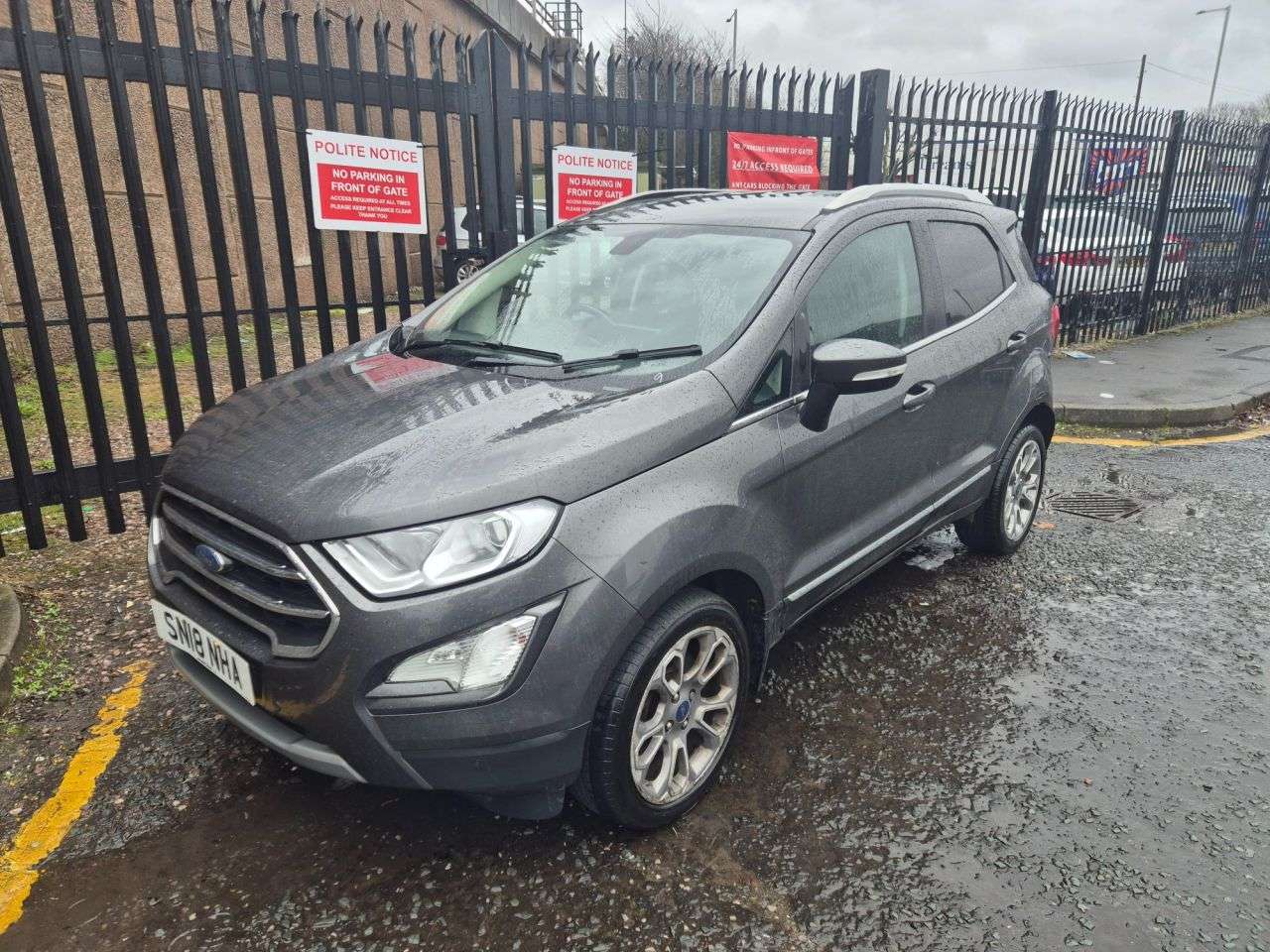 A 2018 FORD ECOSPORT 1.0T EcoBoost Titanium SUV 5dr Petrol Auto Euro 6 (s/s) (125 ps) JUST BEEN A 2018 FORD ECOSPORT 1.0T EcoBoost Titanium SUV 5dr Petrol Auto Euro 6 (s/s) (125 ps) JUST BEEN