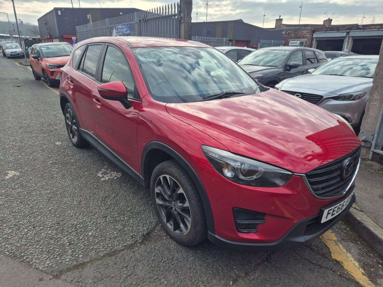A 2016 MAZDA CX-5 2.2 SKYACTIV-D Sport Nav SUV 5dr Diesel Auto 4WD Euro 6 (s/s) (175 ps) FULL A 2016 MAZDA CX-5 2.2 SKYACTIV-D Sport Nav SUV 5dr Diesel Auto 4WD Euro 6 (s/s) (175 ps) FULL
