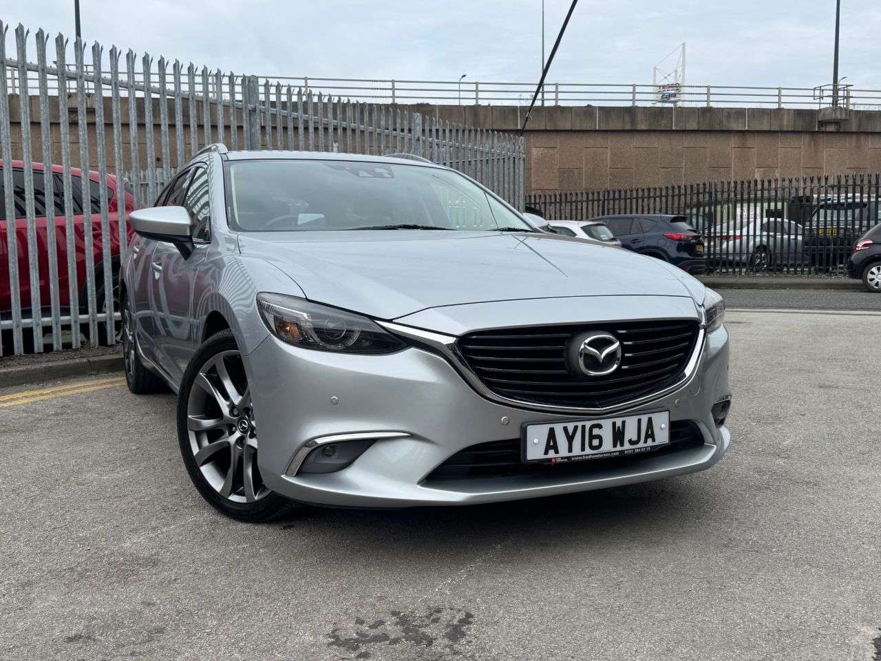 A 2016 MAZDA MAZDA6 2.2 SKYACTIV-D Sport Nav Tourer 5dr Diesel Auto Euro 6 (s/s) (175 ps) 6 MAZ A 2016 MAZDA MAZDA6 2.2 SKYACTIV-D Sport Nav Tourer 5dr Diesel Auto Euro 6 (s/s) (175 ps) 6 MAZ