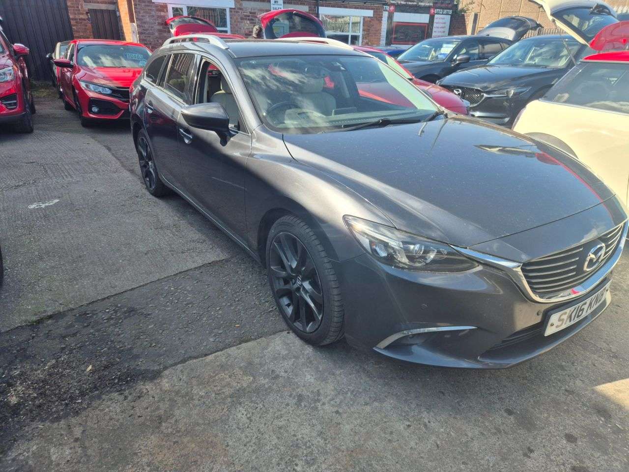 A 2016 MAZDA MAZDA6 2.2 SKYACTIV-D Sport Nav Tourer 5dr Diesel Manual Euro 6 (s/s) (150 ps) JUS A 2016 MAZDA MAZDA6 2.2 SKYACTIV-D Sport Nav Tourer 5dr Diesel Manual Euro 6 (s/s) (150 ps) JUS