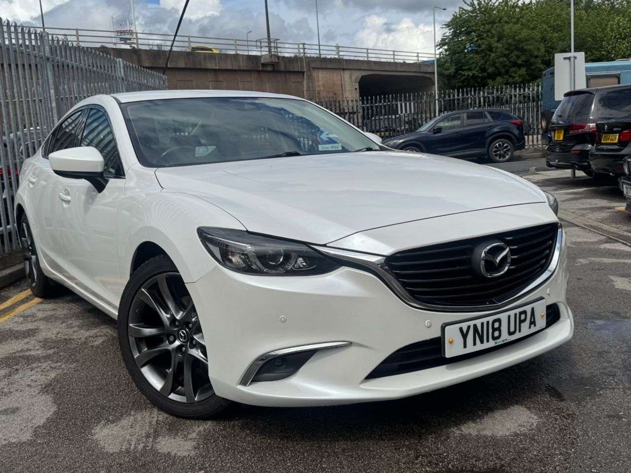 A 2018 MAZDA MAZDA6 2.2 SKYACTIV-D Sport Nav Saloon 4dr Diesel Manual Euro 6 (s/s) (150 ps) SER A 2018 MAZDA MAZDA6 2.2 SKYACTIV-D Sport Nav Saloon 4dr Diesel Manual Euro 6 (s/s) (150 ps) SER