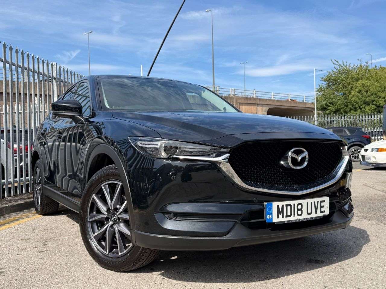 A 2018 MAZDA CX-5 2.2 SKYACTIV-D Sport Nav SUV 5dr Diesel Manual Euro 6 (s/s) (150 ps) 8 SERV A 2018 MAZDA CX-5 2.2 SKYACTIV-D Sport Nav SUV 5dr Diesel Manual Euro 6 (s/s) (150 ps) 8 SERV