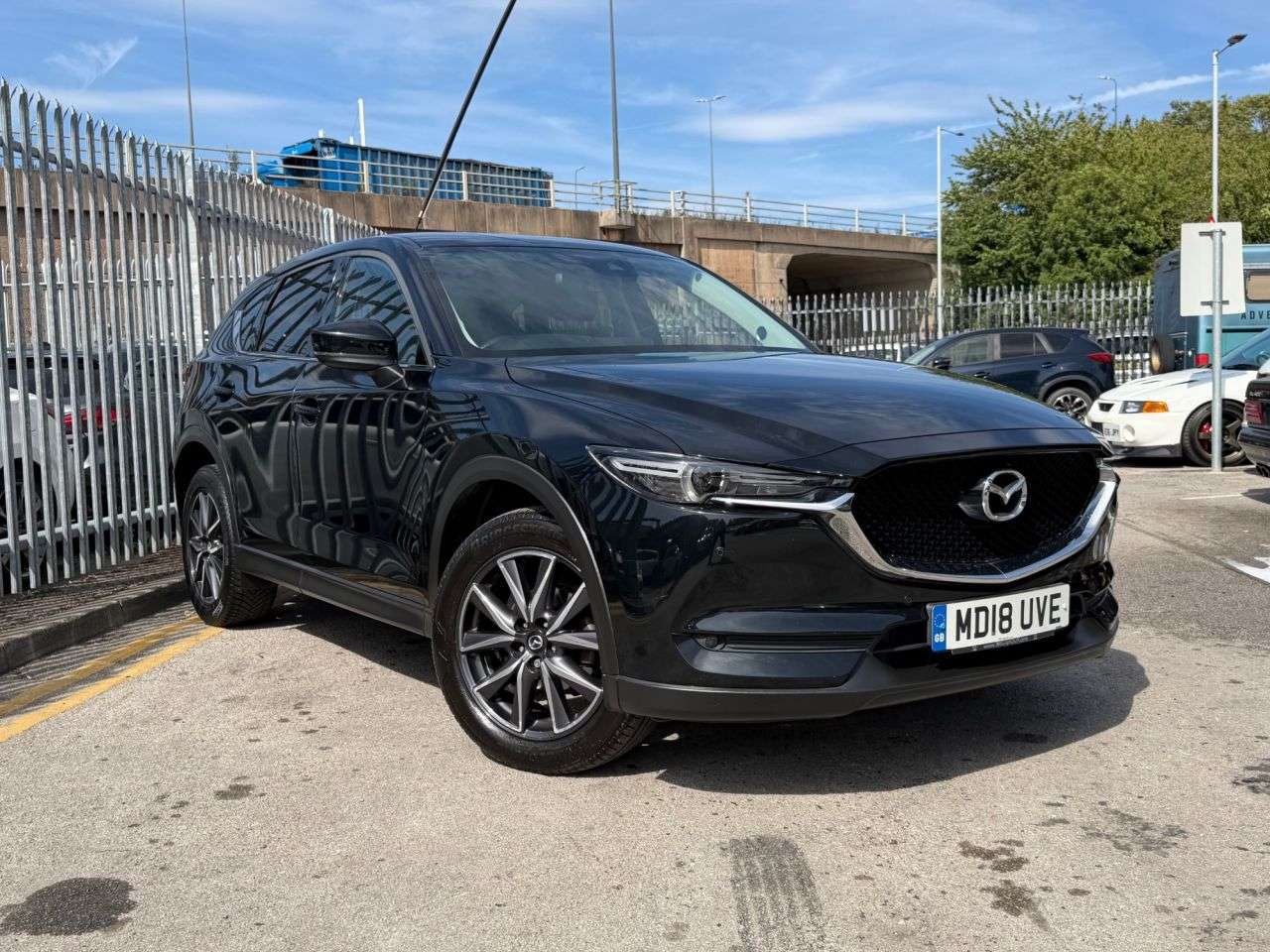 A 2018 MAZDA CX-5 2.2 SKYACTIV-D Sport Nav SUV 5dr Diesel Manual Euro 6 (s/s) (150 ps) 8 SERV A 2018 MAZDA CX-5 2.2 SKYACTIV-D Sport Nav SUV 5dr Diesel Manual Euro 6 (s/s) (150 ps) 8 SERV