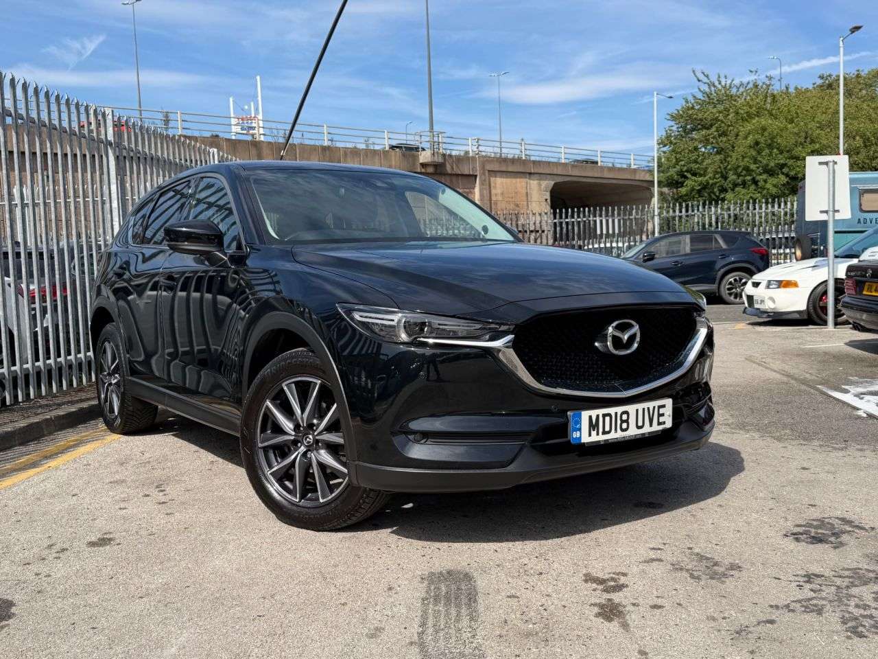 A 2018 MAZDA CX-5 2.2 SKYACTIV-D Sport Nav SUV 5dr Diesel Manual Euro 6 (s/s) (150 ps) 8 SERV A 2018 MAZDA CX-5 2.2 SKYACTIV-D Sport Nav SUV 5dr Diesel Manual Euro 6 (s/s) (150 ps) 8 SERV