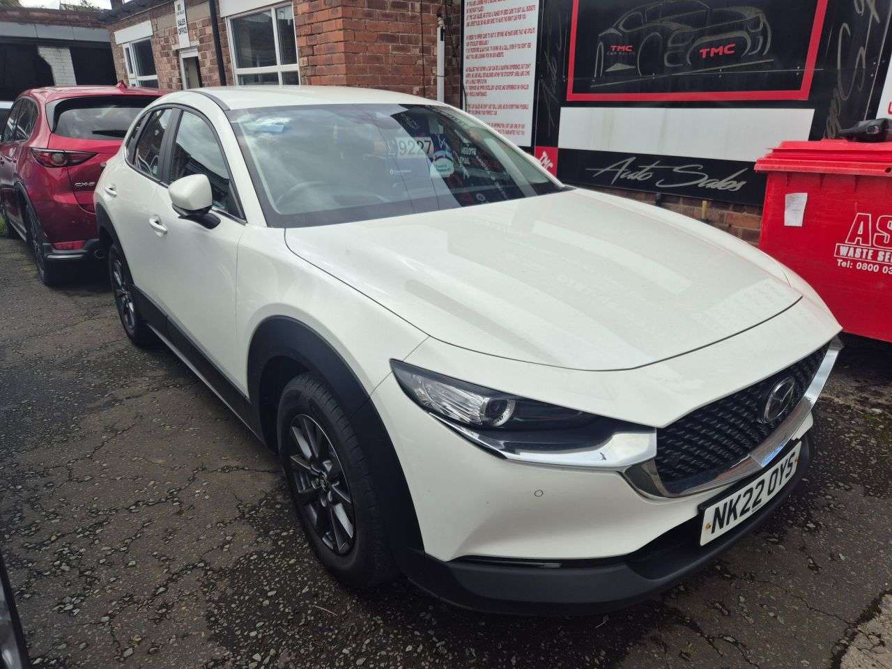 A 2022 MAZDA CX-30 2.0 e-SKYACTIV G MHEV SE-L Lux SUV 5dr Petrol Manual Euro 6 (s/s) (122 ps) A 2022 MAZDA CX-30 2.0 e-SKYACTIV G MHEV SE-L Lux SUV 5dr Petrol Manual Euro 6 (s/s) (122 ps)