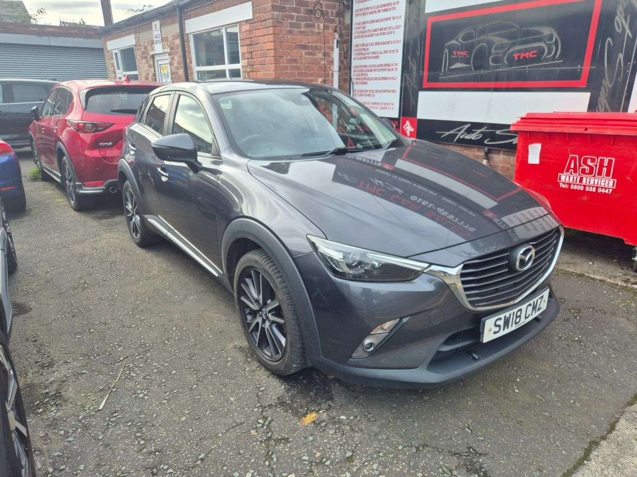 A 2018 MAZDA CX-3 2.0 SKYACTIV-G Sport Nav SUV 5dr Petrol Manual Euro 6 (s/s) (121 ps) JUST B A 2018 MAZDA CX-3 2.0 SKYACTIV-G Sport Nav SUV 5dr Petrol Manual Euro 6 (s/s) (121 ps) JUST B