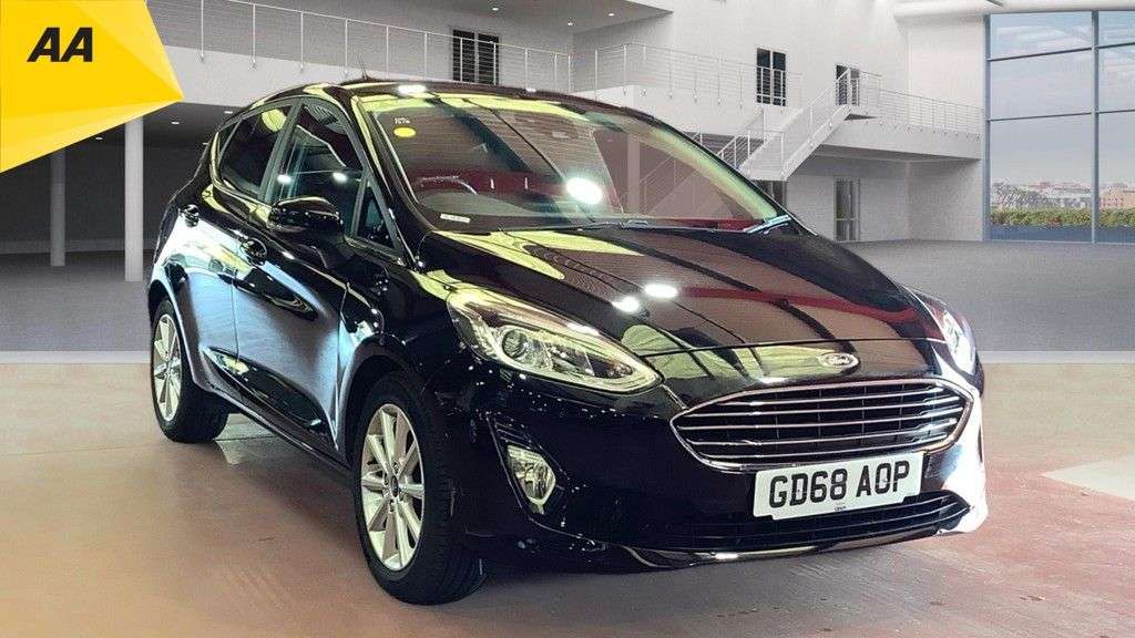 A 2019 FORD FIESTA 1.0T EcoBoost GPF Titanium Hatchback 5dr Petrol Manual Euro 6 (s/s) (100 ps A 2019 FORD FIESTA 1.0T EcoBoost GPF Titanium Hatchback 5dr Petrol Manual Euro 6 (s/s) (100 ps