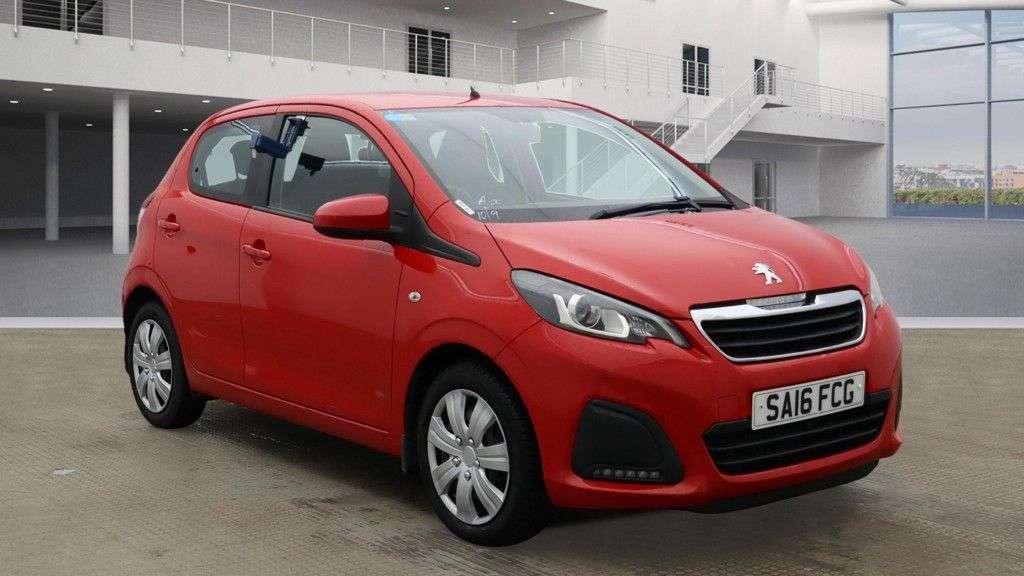 A 2016 PEUGEOT 108 1.0 Active Hatchback 5dr Petrol Manual Euro 6 (68 ps) A 2016 PEUGEOT 108 1.0 Active Hatchback 5dr Petrol Manual Euro 6 (68 ps)