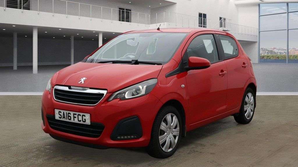 A 2016 PEUGEOT 108 1.0 Active Hatchback 5dr Petrol Manual Euro 6 (68 ps) A 2016 PEUGEOT 108 1.0 Active Hatchback 5dr Petrol Manual Euro 6 (68 ps)