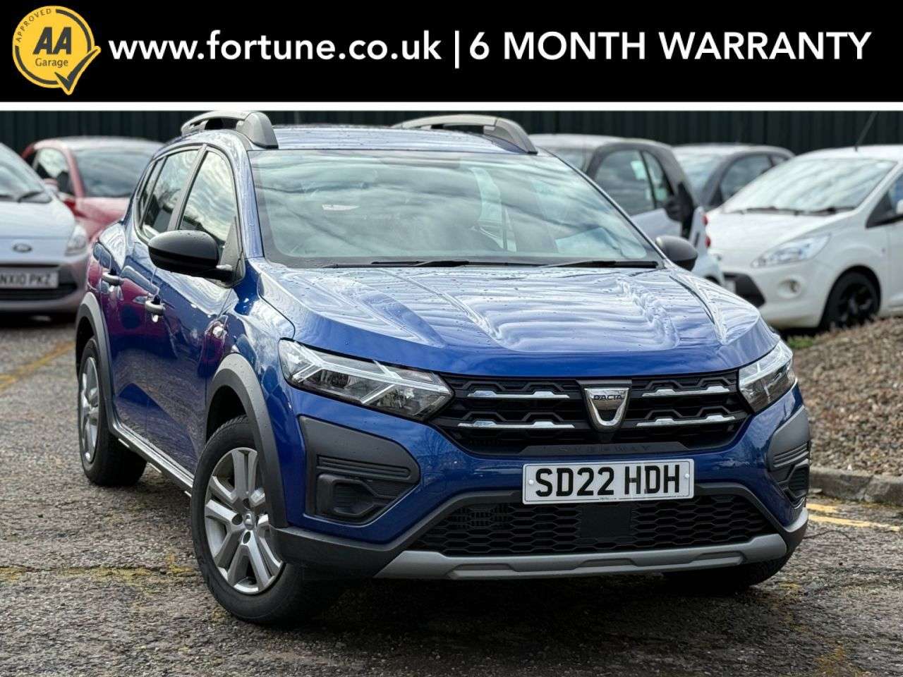 A 2022 DACIA SANDERO STEPWAY 1.0 TCe Essential Hatchback 5dr Petrol Manual Euro 6 (s/s) (90 ps) A 2022 DACIA SANDERO STEPWAY 1.0 TCe Essential Hatchback 5dr Petrol Manual Euro 6 (s/s) (90 ps)
