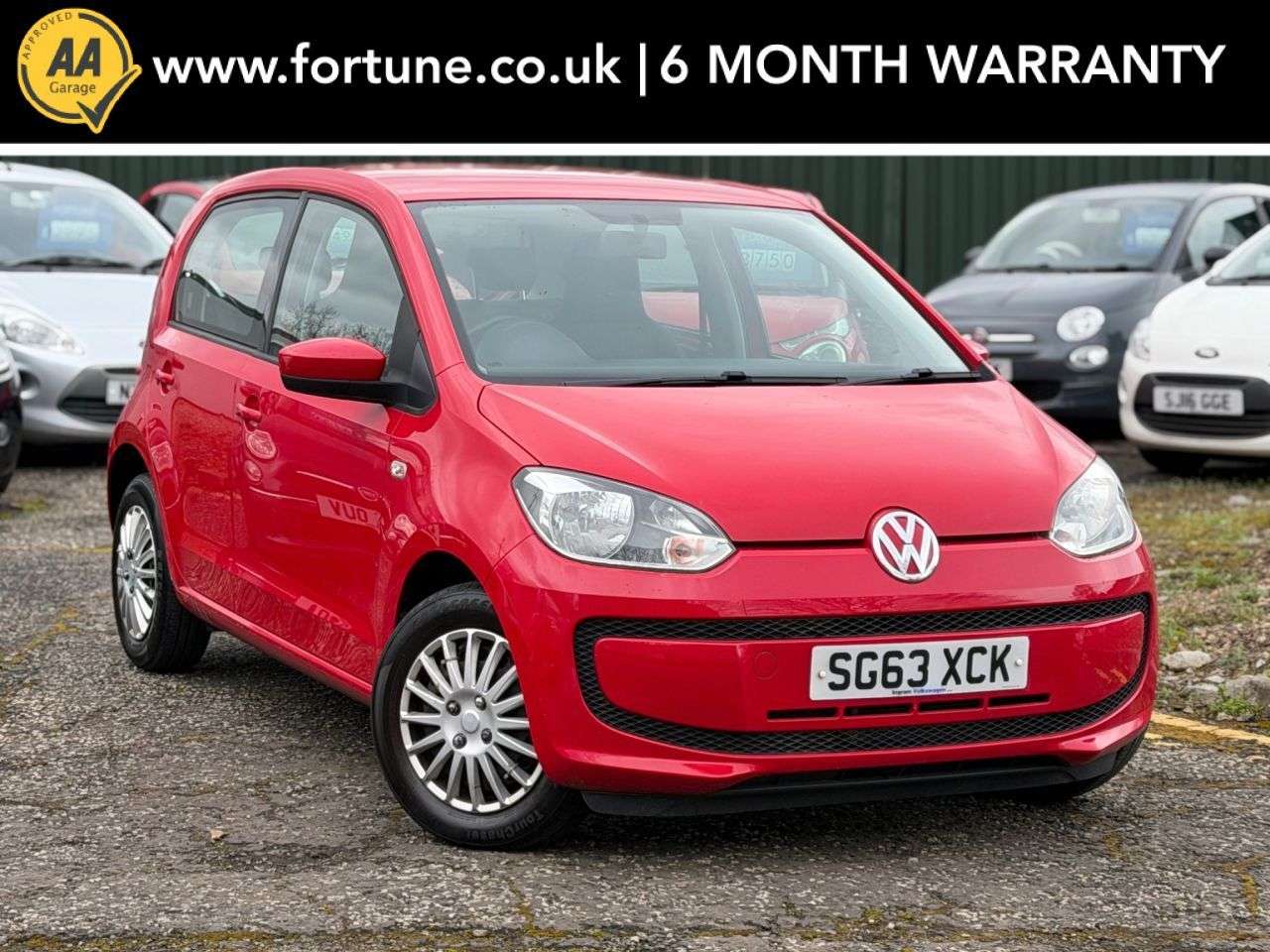 A 2013 VOLKSWAGEN UP! 1.0 Move up! Hatchback 5dr Petrol Manual Euro 5 (60 ps) A 2013 VOLKSWAGEN UP! 1.0 Move up! Hatchback 5dr Petrol Manual Euro 5 (60 ps)