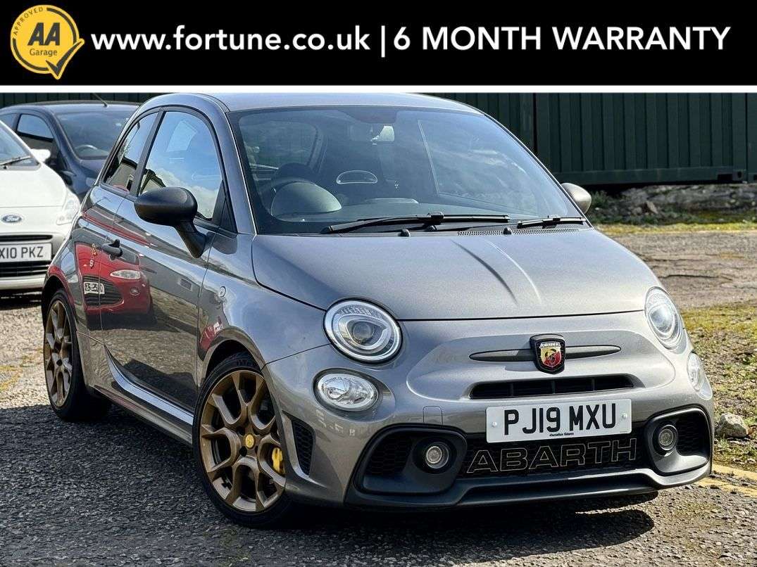 A 2019 ABARTH 595 1.4 T-Jet Competizione 70th Hatchback 3dr Petrol Manual Euro 6 (180 bhp) A 2019 ABARTH 595 1.4 T-Jet Competizione 70th Hatchback 3dr Petrol Manual Euro 6 (180 bhp)