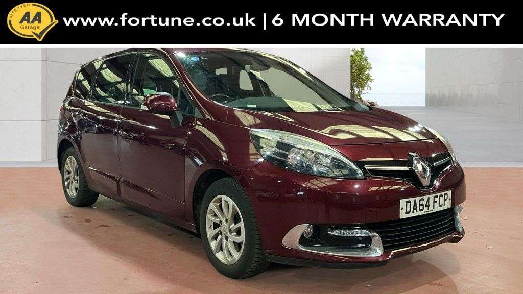 A 2014 RENAULT GRAND SCENIC 1.5 dCi ENERGY Dynamique TomTom MPV 5dr Diesel Manual Euro 5 (s/s) (110 ps) A 2014 RENAULT GRAND SCENIC 1.5 dCi ENERGY Dynamique TomTom MPV 5dr Diesel Manual Euro 5 (s/s) (110 ps)