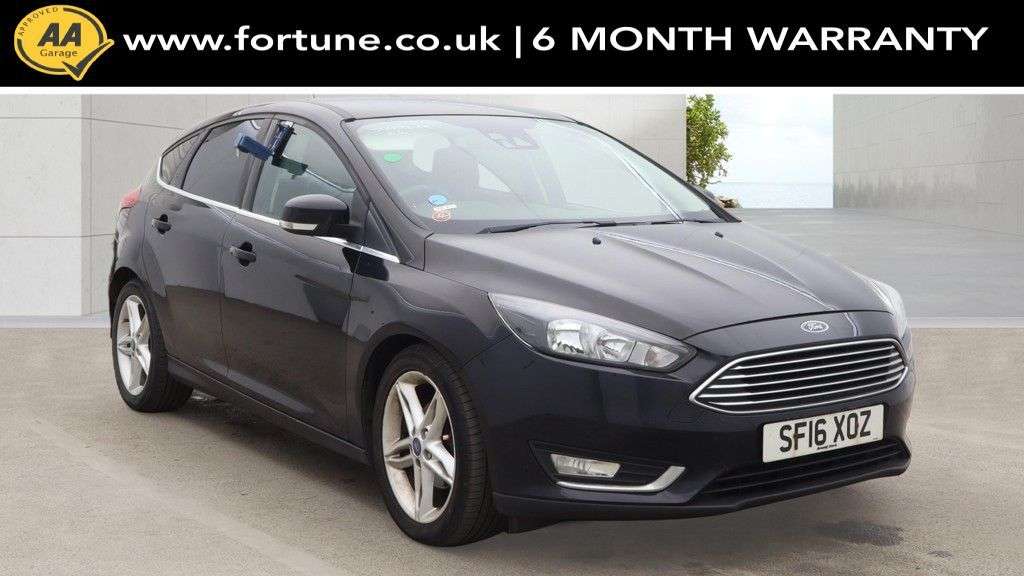 A 2016 FORD FOCUS 1.0T EcoBoost Titanium Hatchback 5dr Petrol Manual Euro 6 (s/s) (125 ps) A 2016 FORD FOCUS 1.0T EcoBoost Titanium Hatchback 5dr Petrol Manual Euro 6 (s/s) (125 ps)
