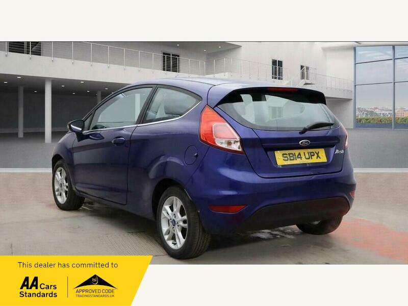A 2014 FORD FIESTA ZETEC A 2014 FORD FIESTA ZETEC