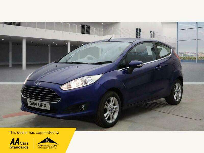 A 2014 FORD FIESTA ZETEC A 2014 FORD FIESTA ZETEC