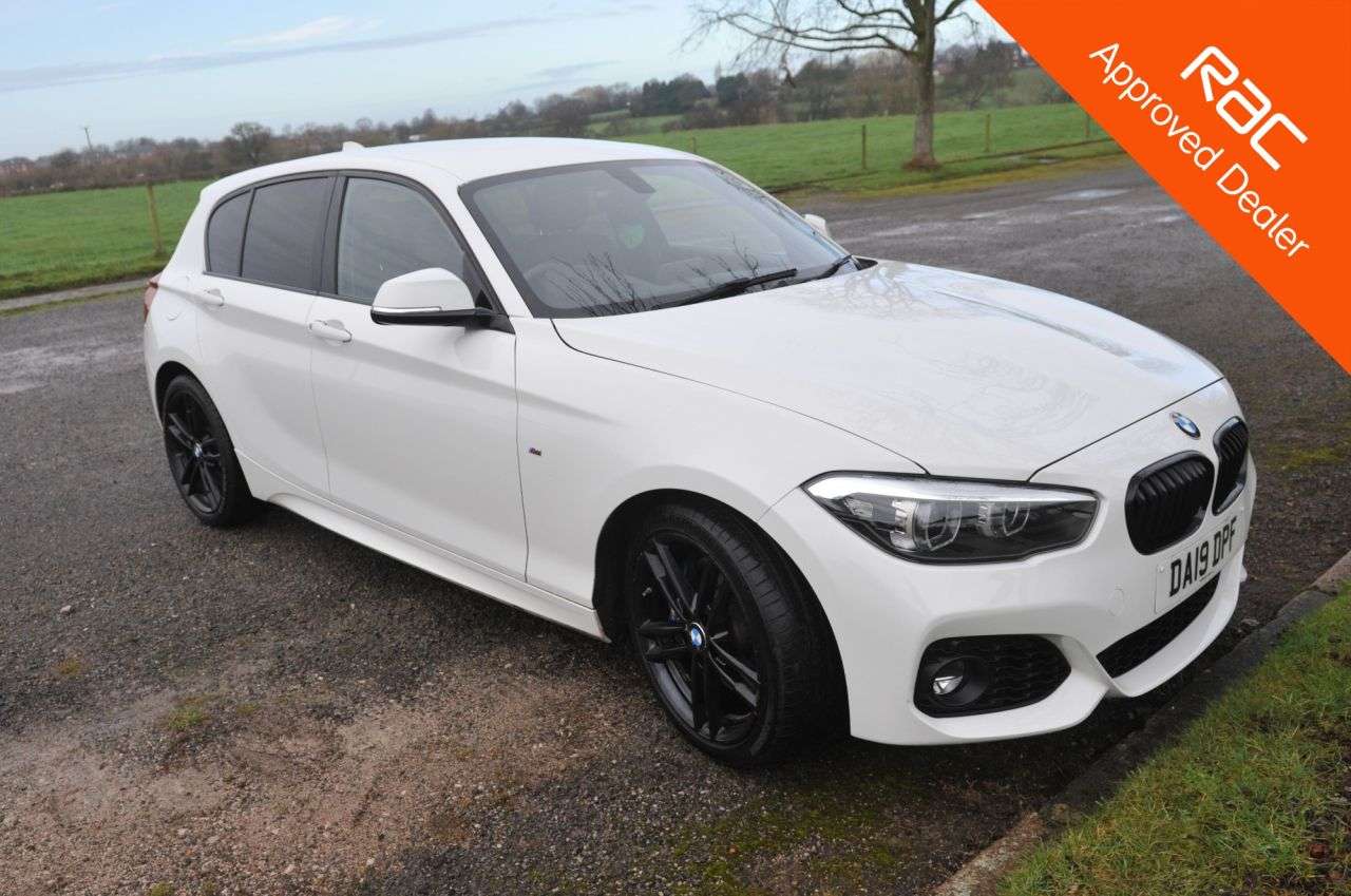 A 2019 BMW 1 SERIES 1.5 118i GPF M Sport Shadow Edition Hatchback 5dr Petrol Manual Euro 6 (s/s A 2019 BMW 1 SERIES 1.5 118i GPF M Sport Shadow Edition Hatchback 5dr Petrol Manual Euro 6 (s/s