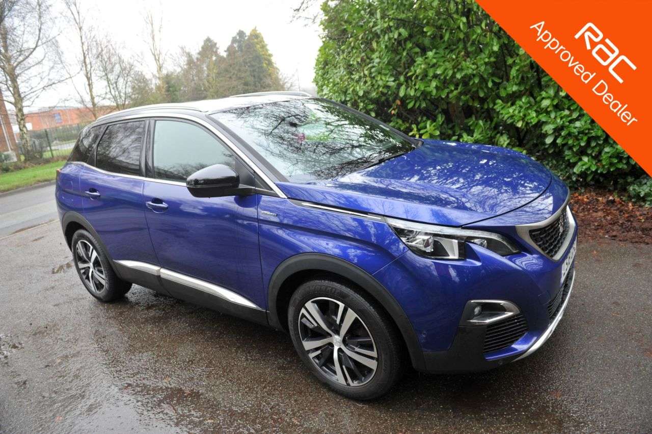 A 2018 PEUGEOT 3008 1.2 PureTech GT Line SUV 5dr Petrol Manual Euro 6 (s/s) (130 ps) A 2018 PEUGEOT 3008 1.2 PureTech GT Line SUV 5dr Petrol Manual Euro 6 (s/s) (130 ps)