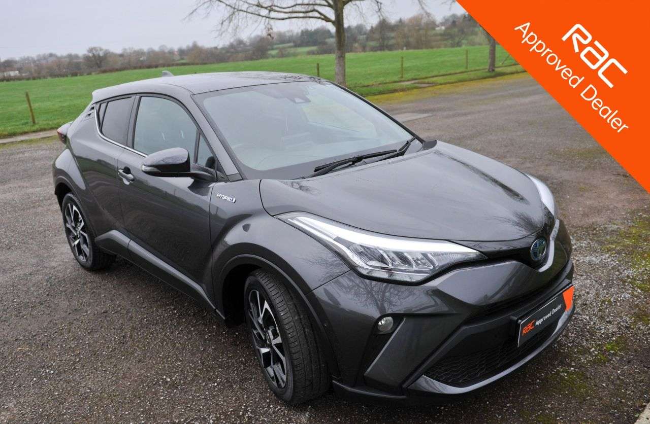 A 2021 TOYOTA C-HR 1.8 VVT-h GPF Design SUV 5dr Petrol Hybrid CVT Euro 6 (s/s) (122 ps) Low Mi A 2021 TOYOTA C-HR 1.8 VVT-h GPF Design SUV 5dr Petrol Hybrid CVT Euro 6 (s/s) (122 ps) Low Mi