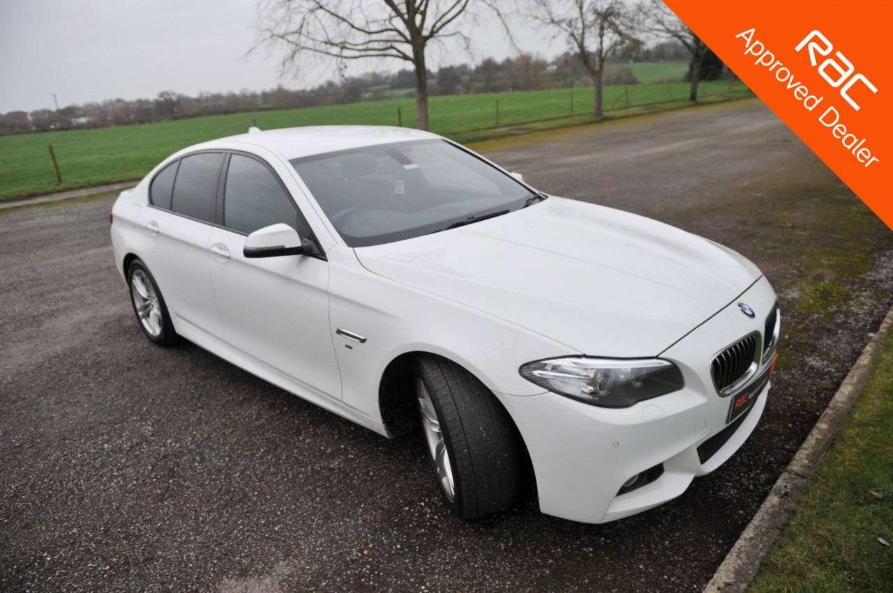 A 2015 BMW 5 SERIES 2.0 525d M Sport Saloon 4dr Diesel Auto Euro 6 (s/s) (218 ps) A 2015 BMW 5 SERIES 2.0 525d M Sport Saloon 4dr Diesel Auto Euro 6 (s/s) (218 ps)