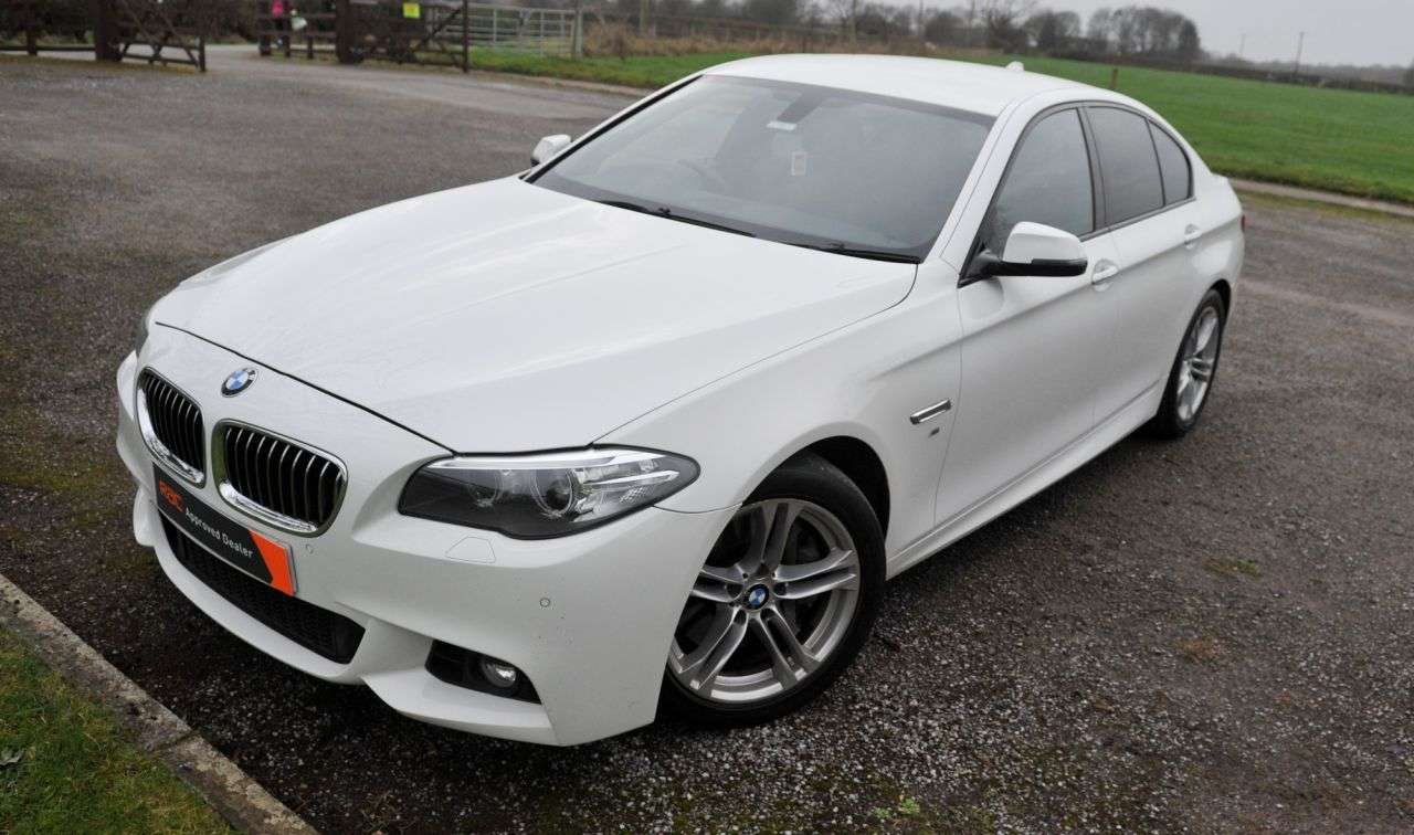 A 2015 BMW 5 SERIES 2.0 525d M Sport Saloon 4dr Diesel Auto Euro 6 (s/s) (218 ps) A 2015 BMW 5 SERIES 2.0 525d M Sport Saloon 4dr Diesel Auto Euro 6 (s/s) (218 ps)