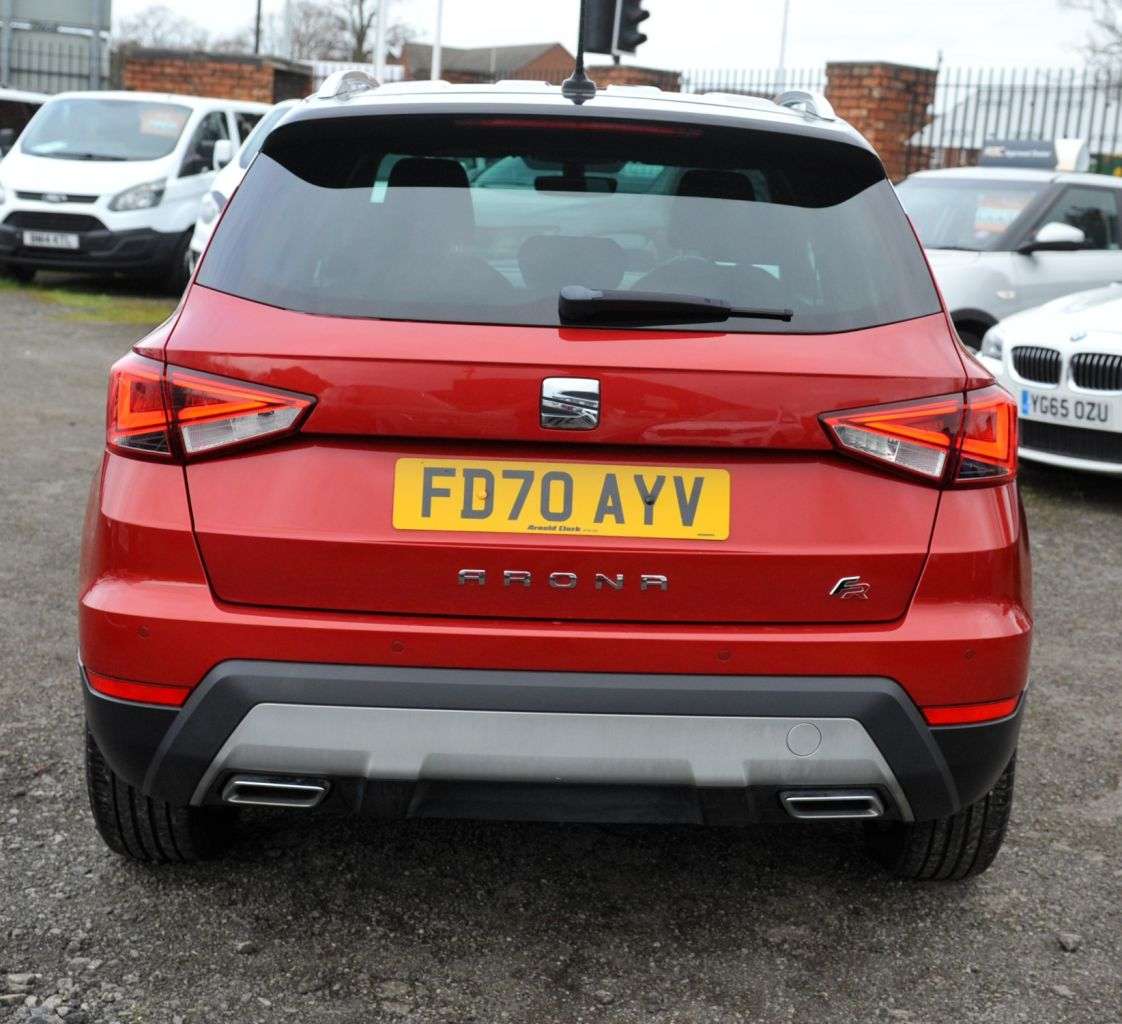 A 2021 SEAT ARONA 1.0 TSI GPF FR SUV 5dr Petrol Manual Euro 6 (s/s) (115 ps) RAC WARRANTY FIN A 2021 SEAT ARONA 1.0 TSI GPF FR SUV 5dr Petrol Manual Euro 6 (s/s) (115 ps) RAC WARRANTY FIN