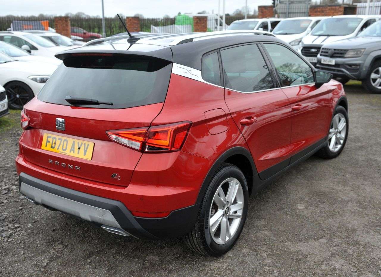A 2021 SEAT ARONA 1.0 TSI GPF FR SUV 5dr Petrol Manual Euro 6 (s/s) (115 ps) RAC WARRANTY FIN A 2021 SEAT ARONA 1.0 TSI GPF FR SUV 5dr Petrol Manual Euro 6 (s/s) (115 ps) RAC WARRANTY FIN