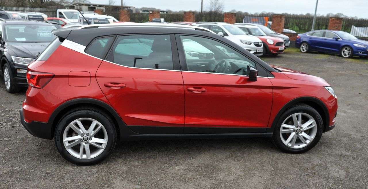 A 2021 SEAT ARONA 1.0 TSI GPF FR SUV 5dr Petrol Manual Euro 6 (s/s) (115 ps) RAC WARRANTY FIN A 2021 SEAT ARONA 1.0 TSI GPF FR SUV 5dr Petrol Manual Euro 6 (s/s) (115 ps) RAC WARRANTY FIN