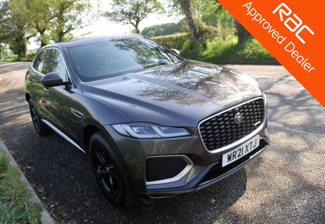 A 2021 JAGUAR F-PACE 2.0 D165 MHEV R-Dynamic S SUV 5dr Diesel Auto AWD Euro 6 (s/s) (163 ps) Fab A 2021 JAGUAR F-PACE 2.0 D165 MHEV R-Dynamic S SUV 5dr Diesel Auto AWD Euro 6 (s/s) (163 ps) Fab
