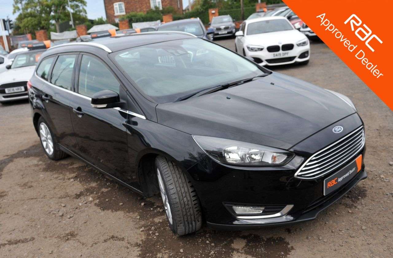 A 2015 FORD FOCUS 1.6 Titanium Estate 5dr Petrol Powershift AUTOMATIC Euro 6 ULEZ (125 ps) FI A 2015 FORD FOCUS 1.6 Titanium Estate 5dr Petrol Powershift AUTOMATIC Euro 6 ULEZ (125 ps) FI