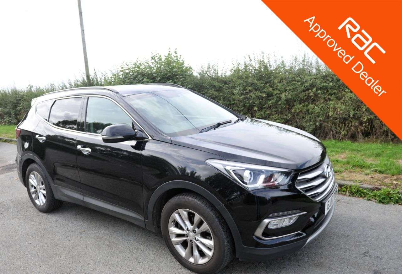 A 2017 HYUNDAI SANTA FE 2.2 CRDi Blue Drive Premium SUV 5dr Diesel Automatic 4WD Euro 6 (s/s) (200 A 2017 HYUNDAI SANTA FE 2.2 CRDi Blue Drive Premium SUV 5dr Diesel Automatic 4WD Euro 6 (s/s) (200