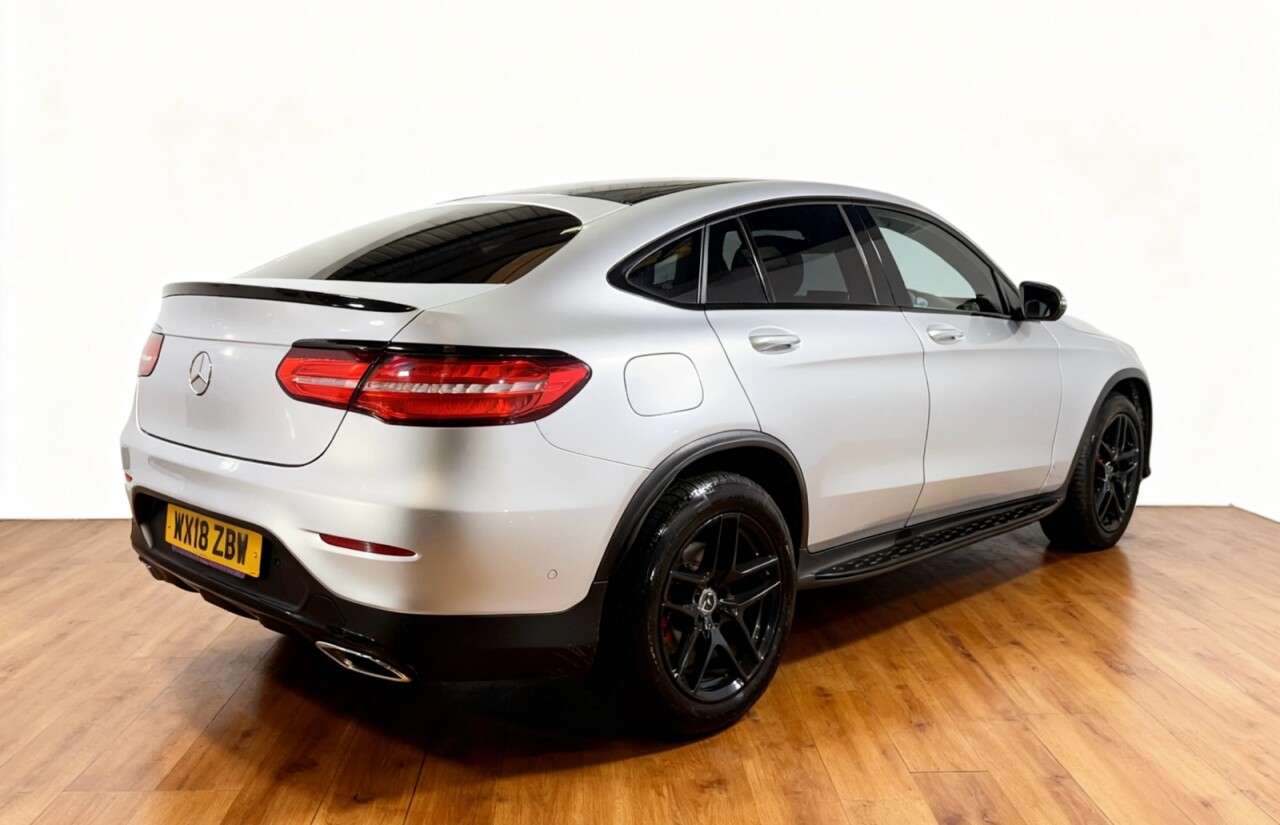 A 2018 MERCEDES-BENZ GLC 2.1 GLC220d AMG Line Coupe 5dr Diesel G-Tronic 4MATIC Euro 6 (s/s) (170 ps) A 2018 MERCEDES-BENZ GLC 2.1 GLC220d AMG Line Coupe 5dr Diesel G-Tronic 4MATIC Euro 6 (s/s) (170 ps)