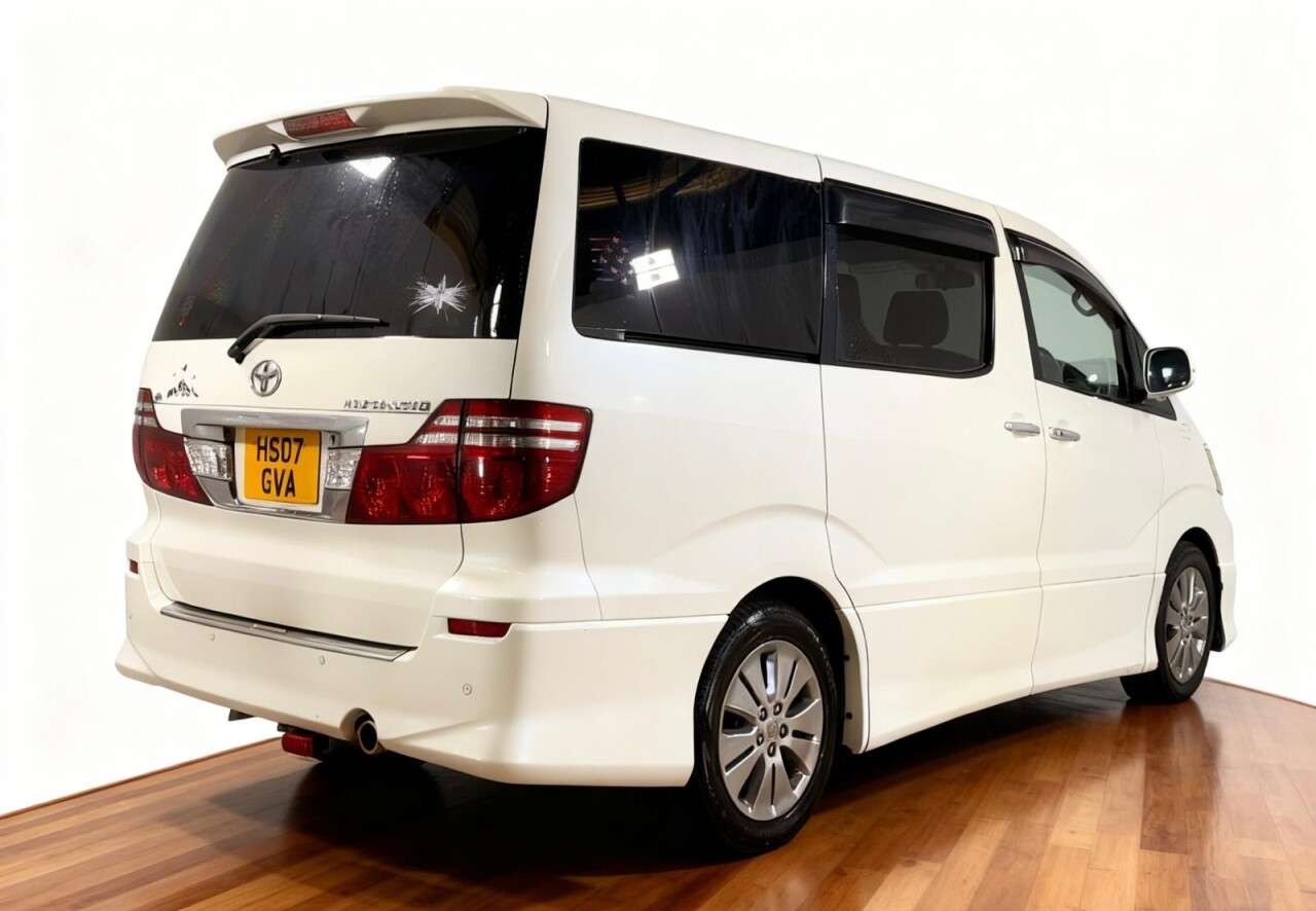 2007 TOYOTA ALPHARD CAMPERVAN 2007 TOYOTA ALPHARD CAMPERVAN