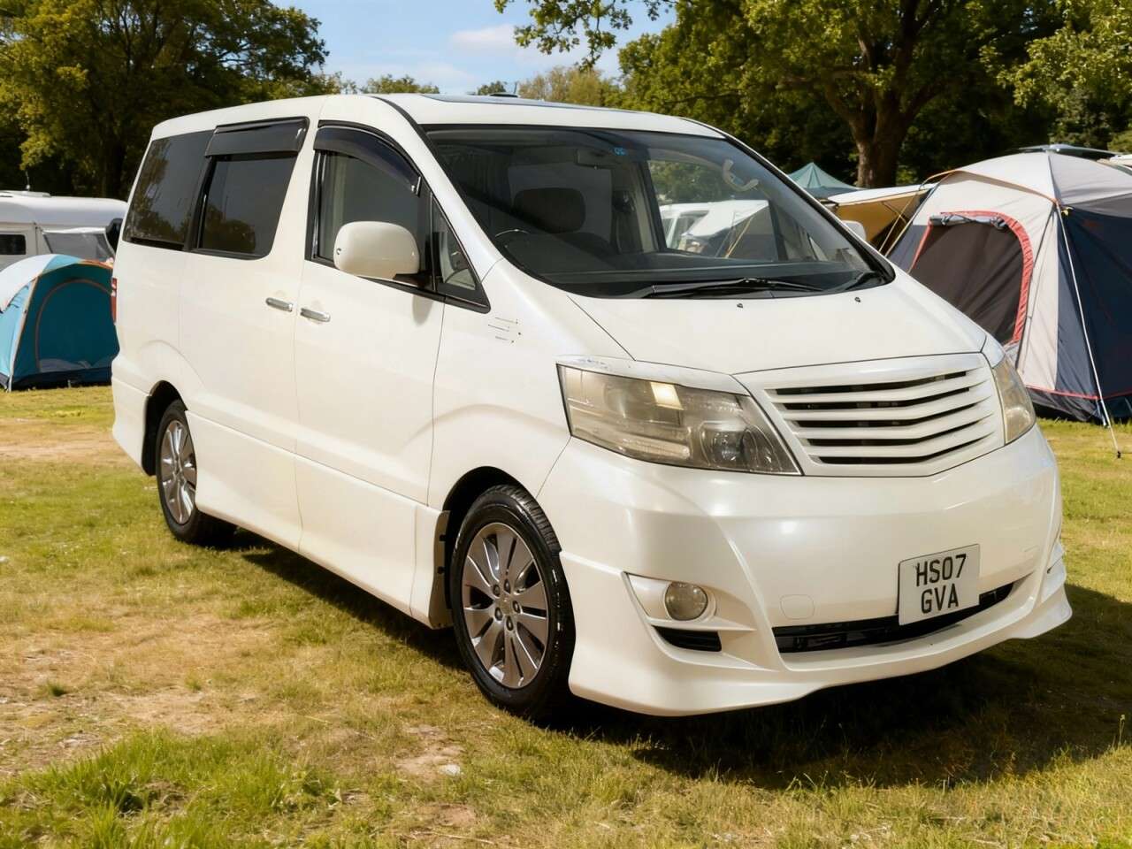 A 2007 TOYOTA ALPHARD CAMPERVAN 3.0L Cambelt in July 2018 A 2007 TOYOTA ALPHARD CAMPERVAN 3.0L Cambelt in July 2018