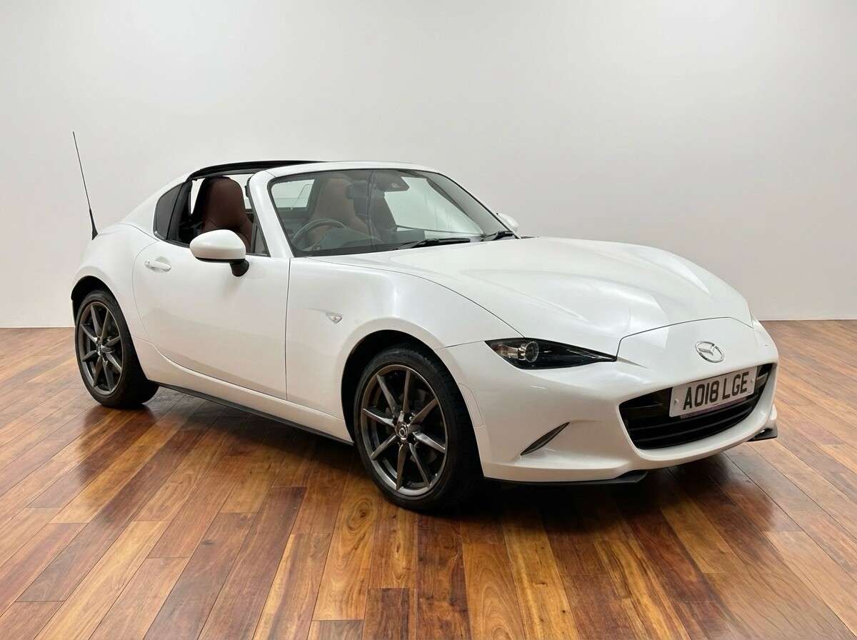 A 2018 MAZDA MX-5 RF 2.0 SKYACTIV-G Sport Nav Convertible 2dr Petrol Auto Euro 6 (160 ps) A 2018 MAZDA MX-5 RF 2.0 SKYACTIV-G Sport Nav Convertible 2dr Petrol Auto Euro 6 (160 ps)