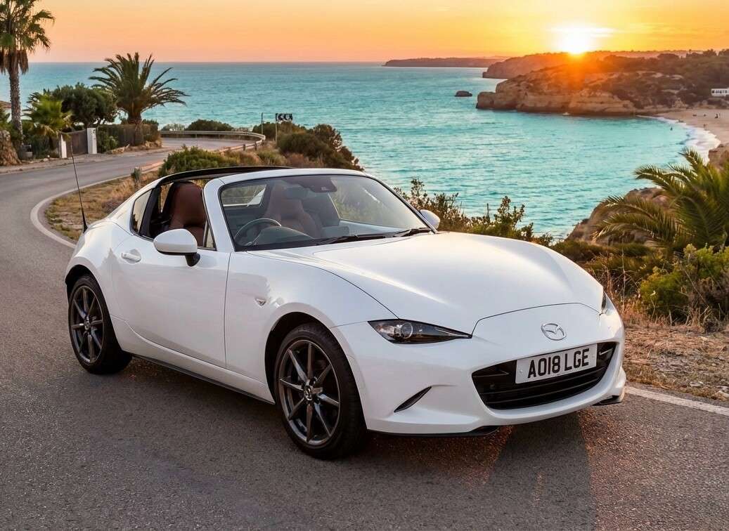 A 2018 MAZDA MX-5 RF 2.0 SKYACTIV-G Sport Nav Convertible 2dr Petrol Auto Euro 6 (160 ps) A 2018 MAZDA MX-5 RF 2.0 SKYACTIV-G Sport Nav Convertible 2dr Petrol Auto Euro 6 (160 ps)