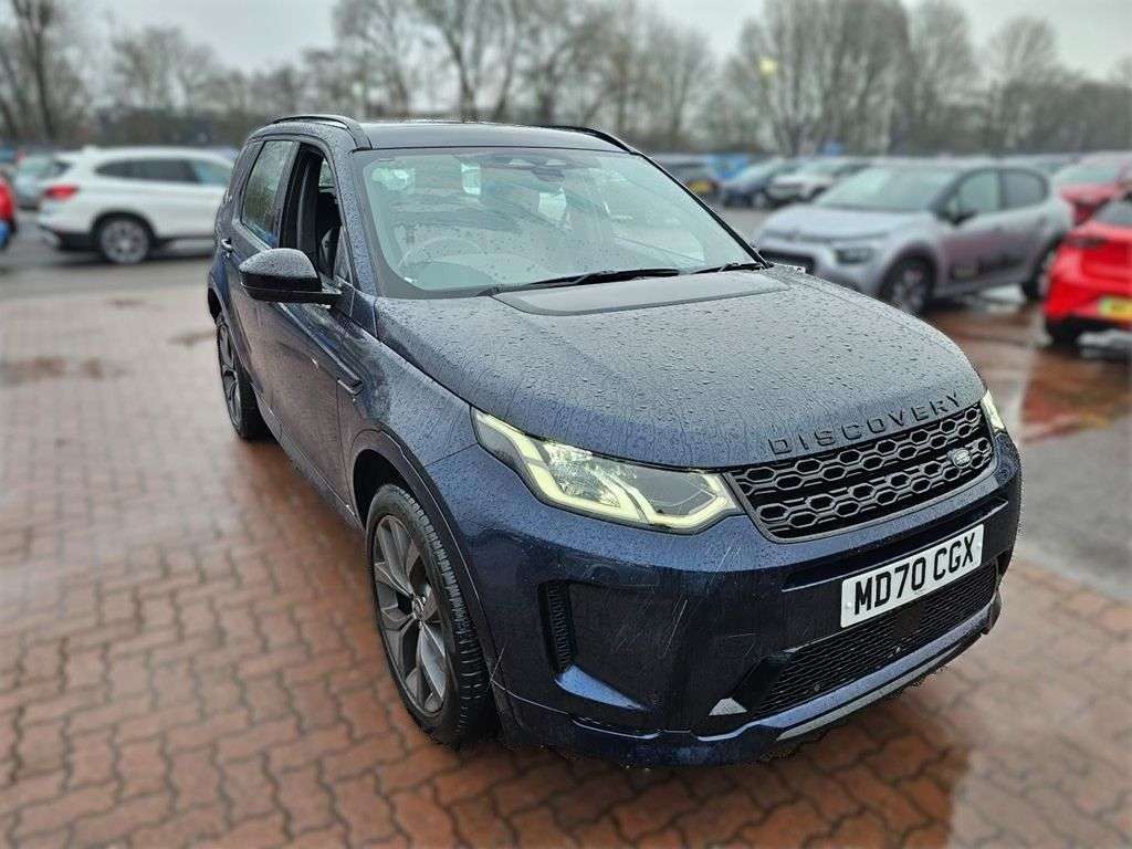 A 2021 LAND ROVER DISCOVERY SPORT 1.5 P300e 12.2kWh R-Dynamic SE SUV 5dr Petrol Plug-in Hybrid Auto 4WD Euro A 2021 LAND ROVER DISCOVERY SPORT 1.5 P300e 12.2kWh R-Dynamic SE SUV 5dr Petrol Plug-in Hybrid Auto 4WD Euro