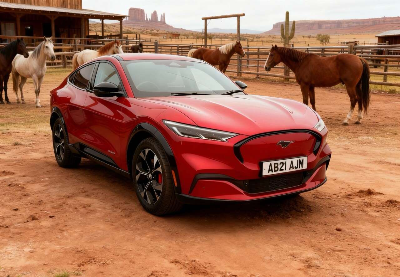A 2022 FORD MUSTANG MACH-E Standard Range 70kWh SUV 5dr Electric Automatic AWD (269 ps) A 2022 FORD MUSTANG MACH-E Standard Range 70kWh SUV 5dr Electric Automatic AWD (269 ps)