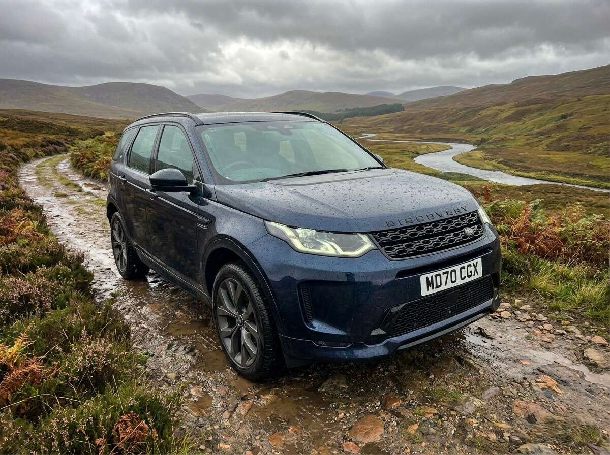 A 2021 LAND ROVER DISCOVERY SPORT 1.5 P300e 12.2kWh R-Dynamic SE SUV 5dr Petrol Plug-in Hybrid Auto 4WD Euro A 2021 LAND ROVER DISCOVERY SPORT 1.5 P300e 12.2kWh R-Dynamic SE SUV 5dr Petrol Plug-in Hybrid Auto 4WD Euro