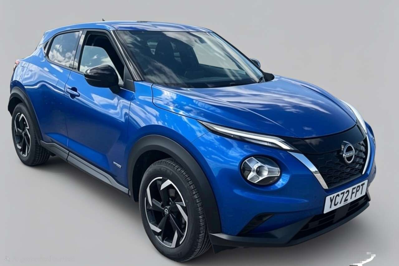 A 2022 NISSAN JUKE 1.6 N-Connecta SUV 5dr Petrol Hybrid Auto Euro 6 (143 ps) A 2022 NISSAN JUKE 1.6 N-Connecta SUV 5dr Petrol Hybrid Auto Euro 6 (143 ps)
