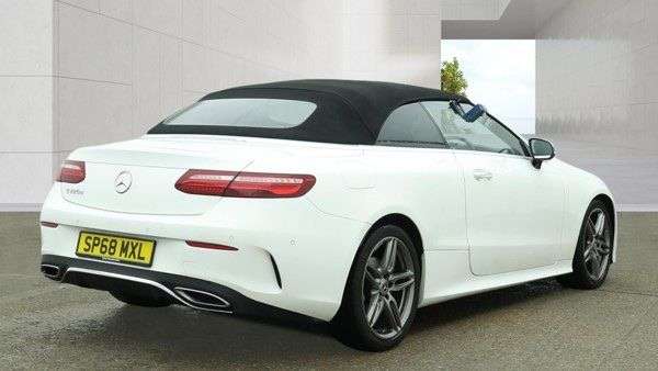 A 2018 MERCEDES-BENZ E CLASS 2.0 E220d AMG Line (Premium) Cabriolet 2dr Diesel G-Tronic+ Euro 6 (s/s) (1 A 2018 MERCEDES-BENZ E CLASS 2.0 E220d AMG Line (Premium) Cabriolet 2dr Diesel G-Tronic+ Euro 6 (s/s) (1