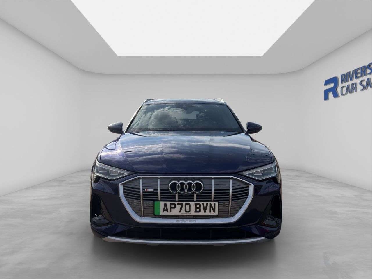 A 2020 AUDI E-TRON 50 S line SUV 5dr Electric Auto quattro 71.2kWh (313 ps) Finance From 8.9% A 2020 AUDI E-TRON 50 S line SUV 5dr Electric Auto quattro 71.2kWh (313 ps) Finance From 8.9%