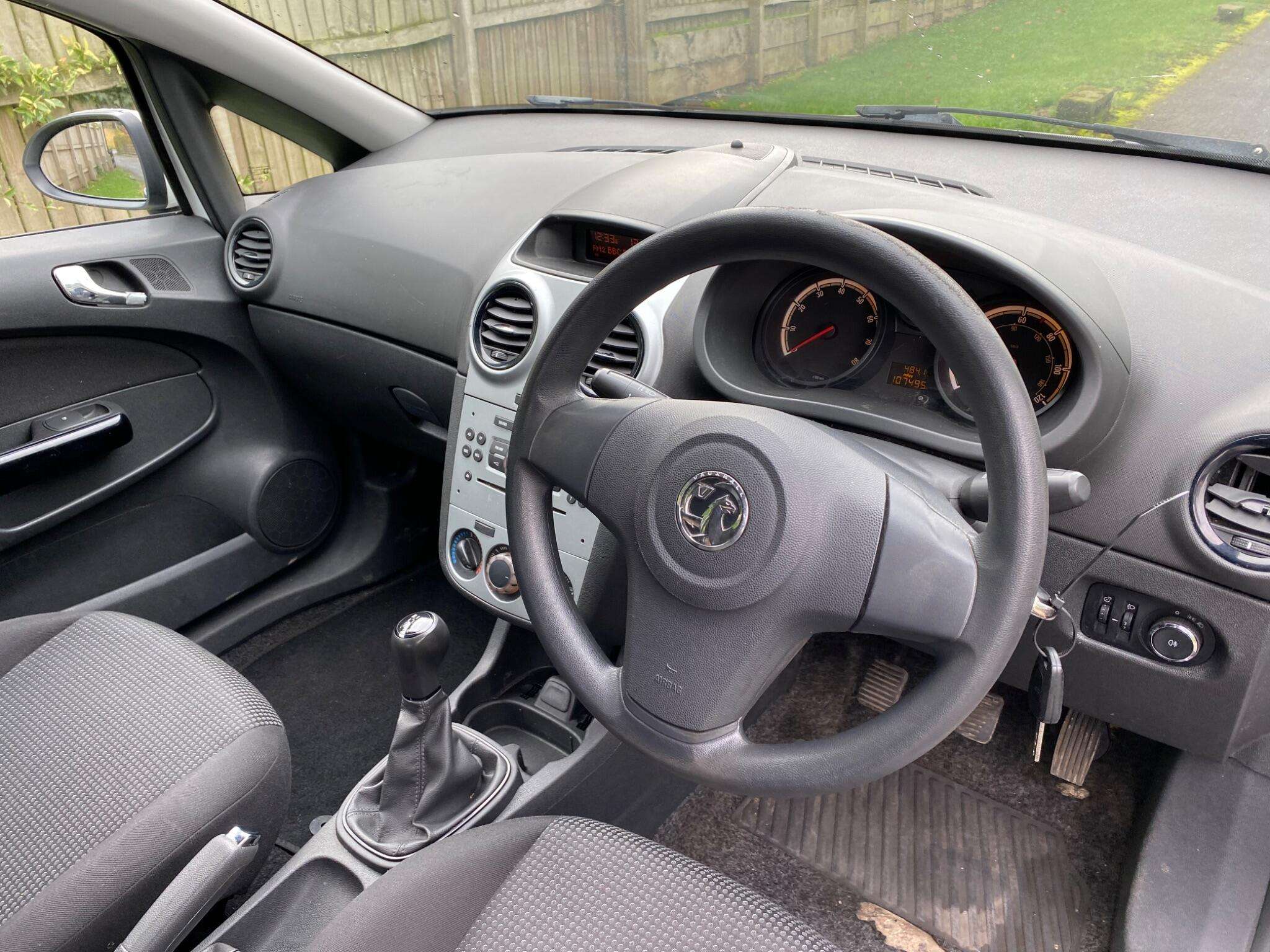 2012 VAUXHALL CORSA 2012 VAUXHALL CORSA