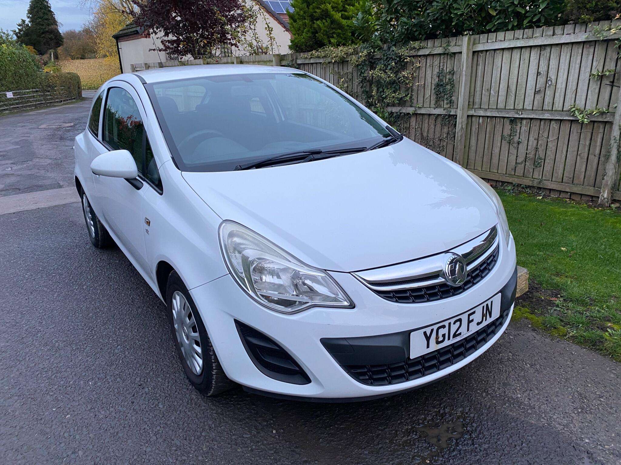 2012 VAUXHALL CORSA 2012 VAUXHALL CORSA