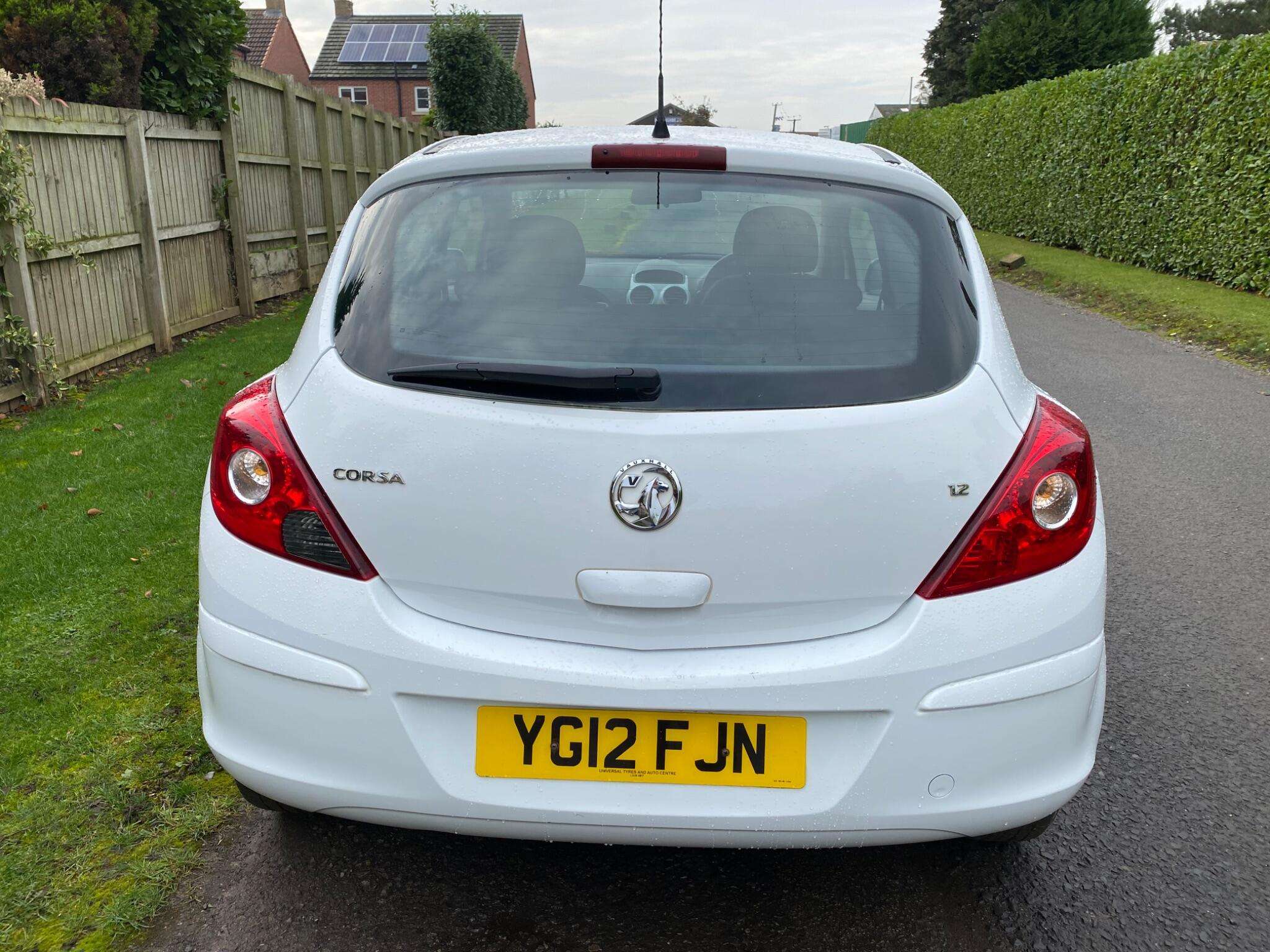 2012 VAUXHALL CORSA 2012 VAUXHALL CORSA