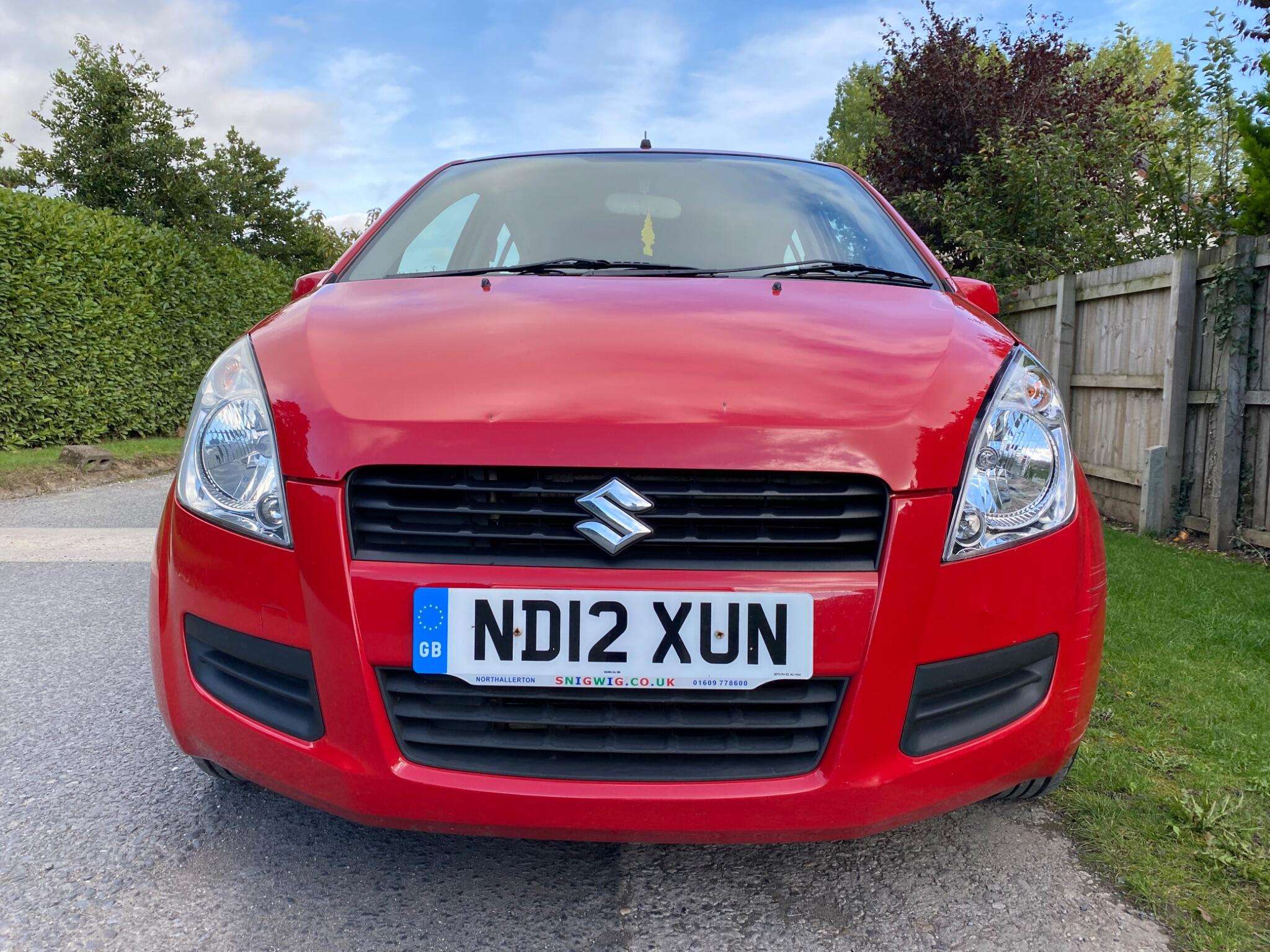 A 2012 SUZUKI SPLASH 1.0 12V SZ3 Euro 5 5dr A 2012 SUZUKI SPLASH 1.0 12V SZ3 Euro 5 5dr