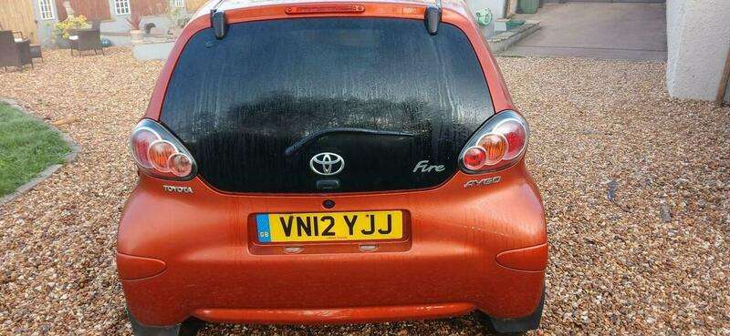 2012 TOYOTA AYGO 2012 TOYOTA AYGO